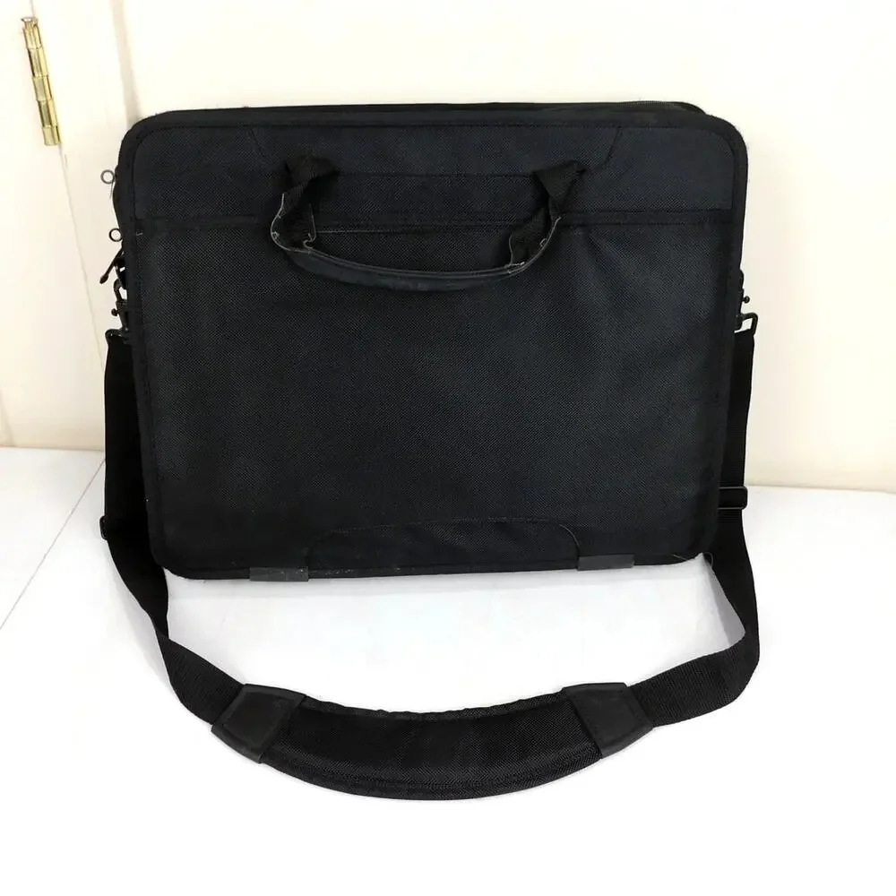 Vintage IBM ThinkPad Laptop Case Messenger Bag Nylon Strap 17